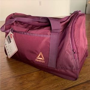 Reebok Medium Garnet Duffle Bag